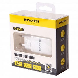 Зарядка мережева USB2,0 AWEI-C821 - фото