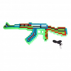 Іграшка Minecraft Автомат 45см звук/світло - фото