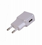 Зарядка мережева USB 1А кутова, кутова - фото