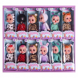 Лялька пупс немовля 15,5см - фото